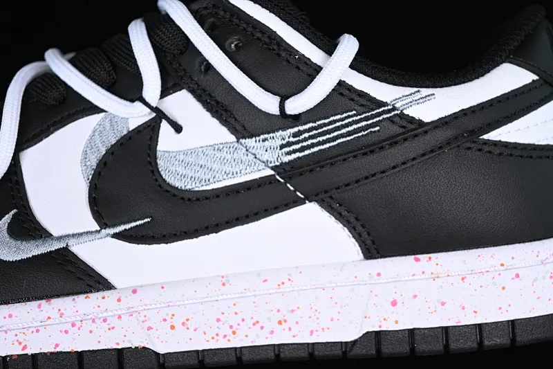 All Categories Nk SB Dunk Series Nk SB Dunk Low Low-top sneakers Gift box version Nk Dunk Low "Multi Color" Vibrant three hooks Customized version of deconstructed strap casual sneakers FD4623-131